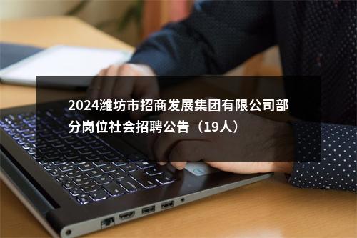 2024潍坊市招商发展集团有限公司部分岗位社会招聘公告（19人） 图片